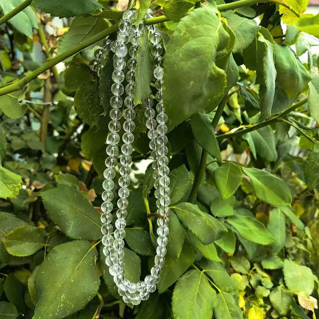 天然白水晶卡10尺寸108颗