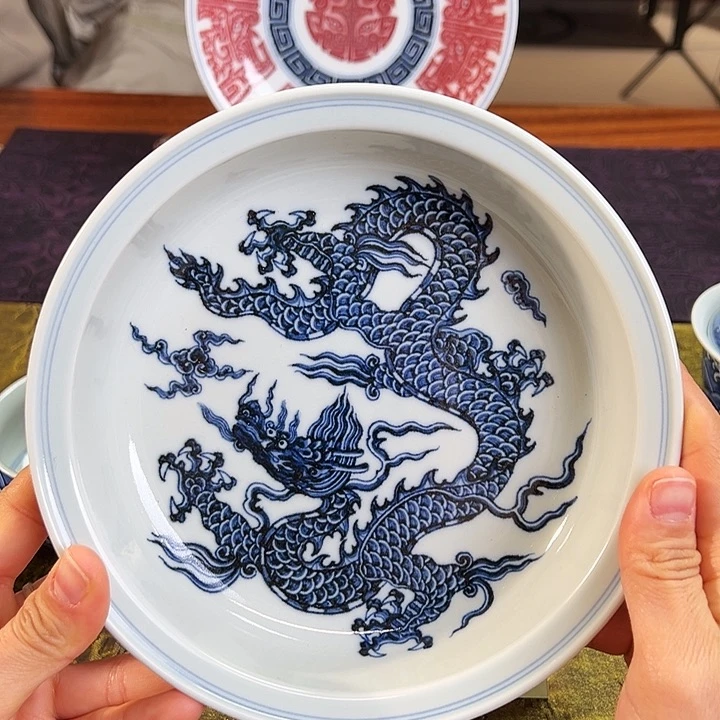 景土造物海水龙纹