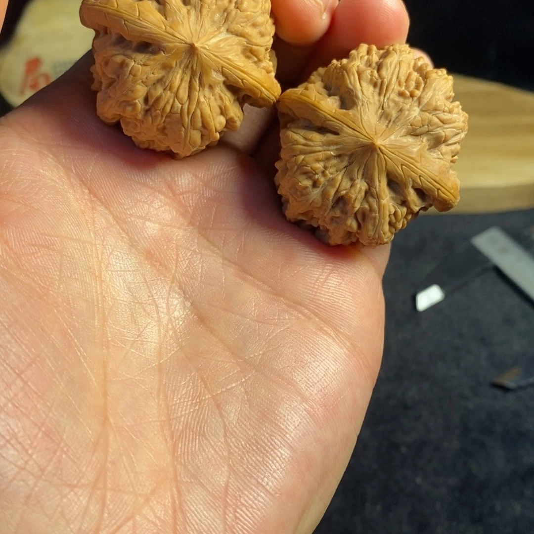 吊坠文玩核桃1高平谷凹底40尺