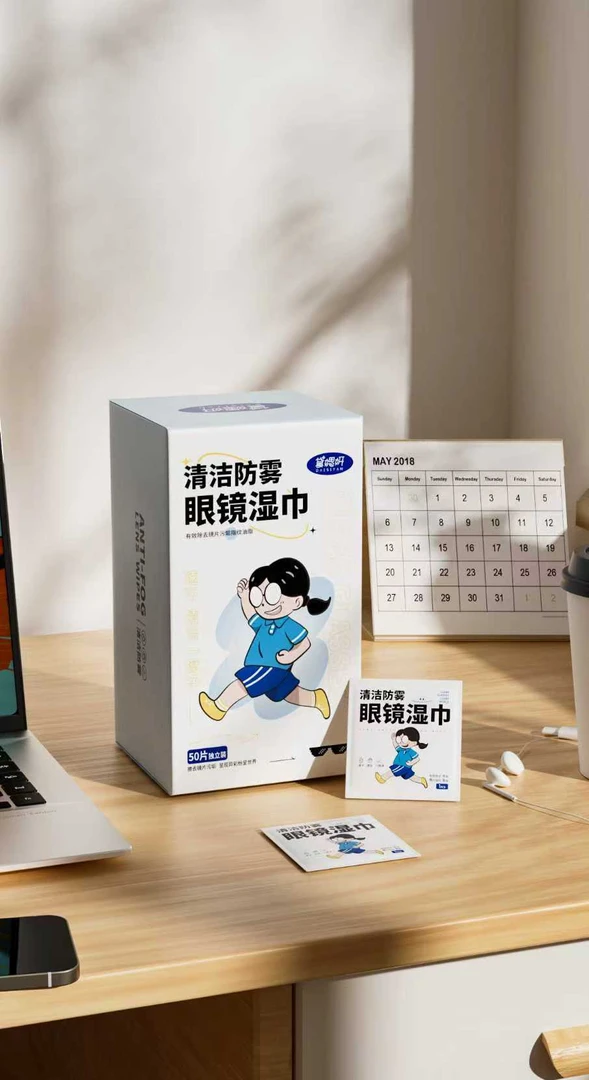 7932 清洁防雾眼镜湿巾