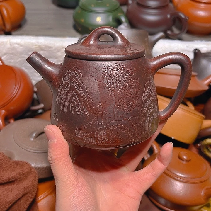 紫砂茶壶宜兴紫砂壶300