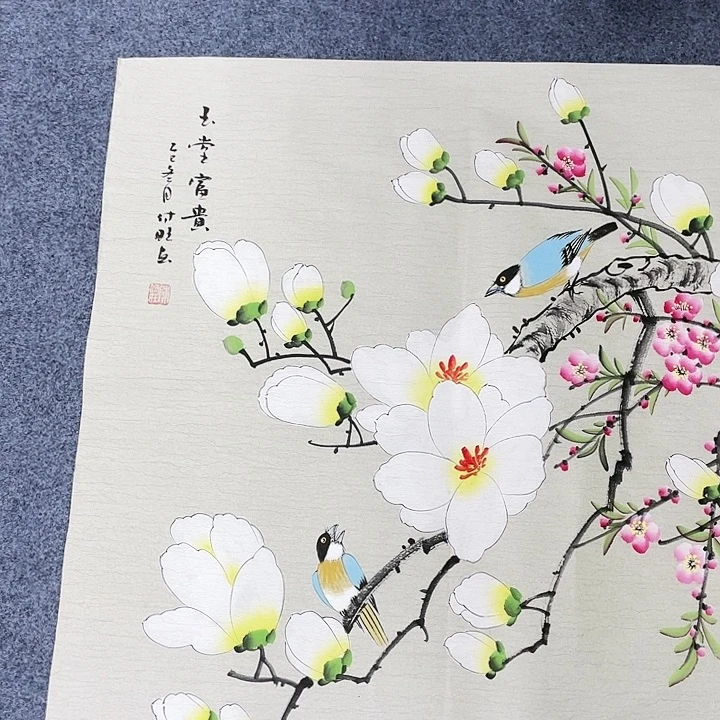 国画纯手绘国画作品鉴赏