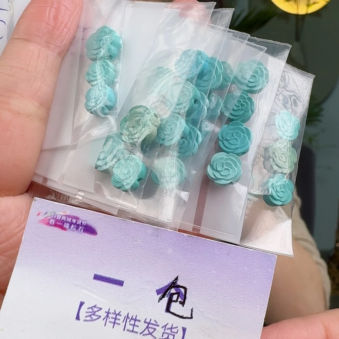 绿松石珠宝奇石未镶嵌