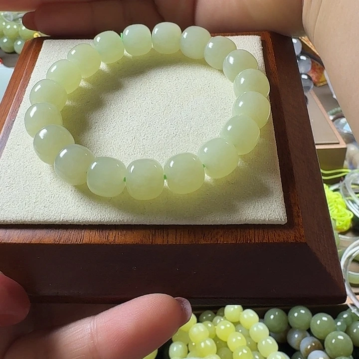 ～***～和田玉（糖玉）未镶嵌手链