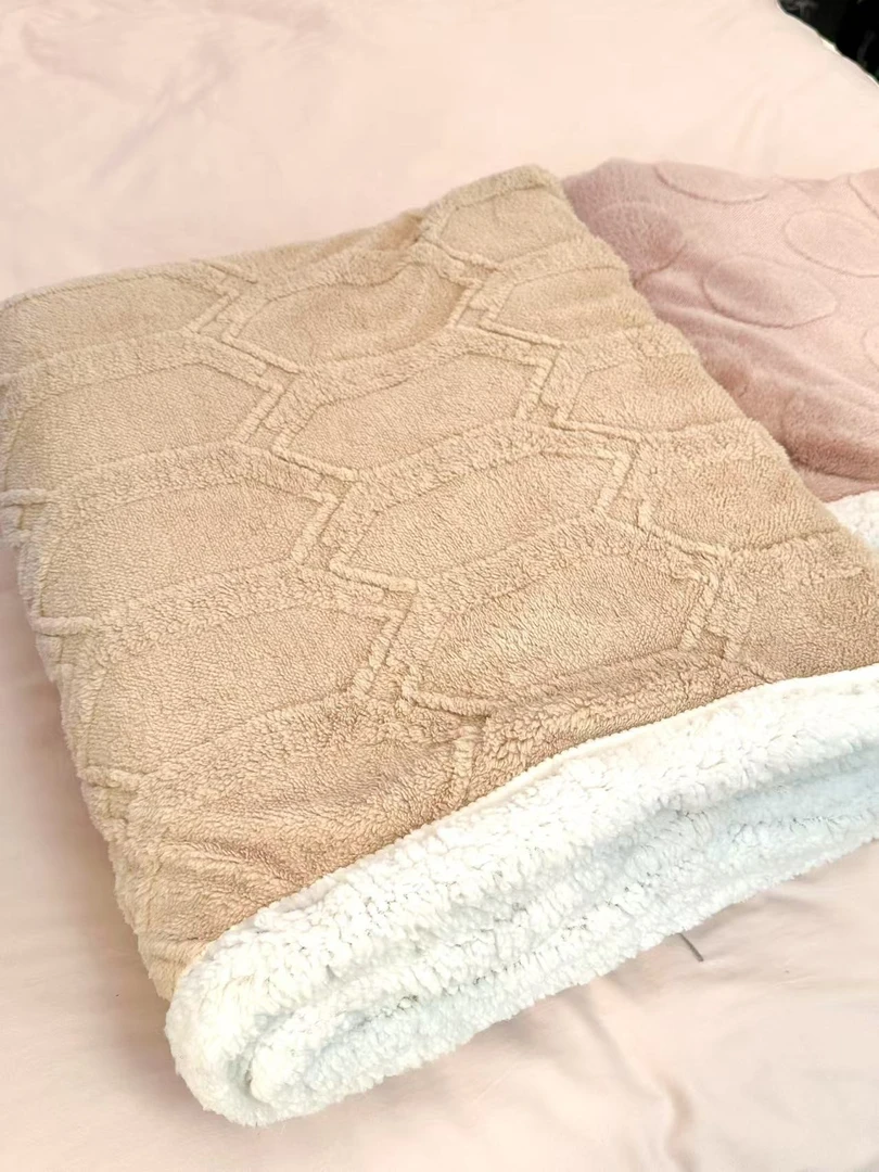 【福利盖毯】轻奢简约双层盖毯沙发毯微瑕疵