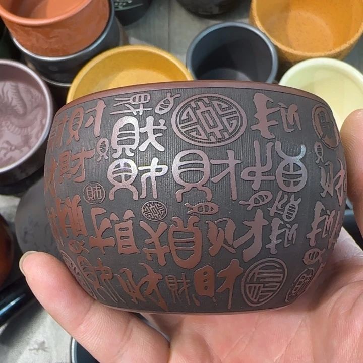 茶杯紫砂全手工制作工艺