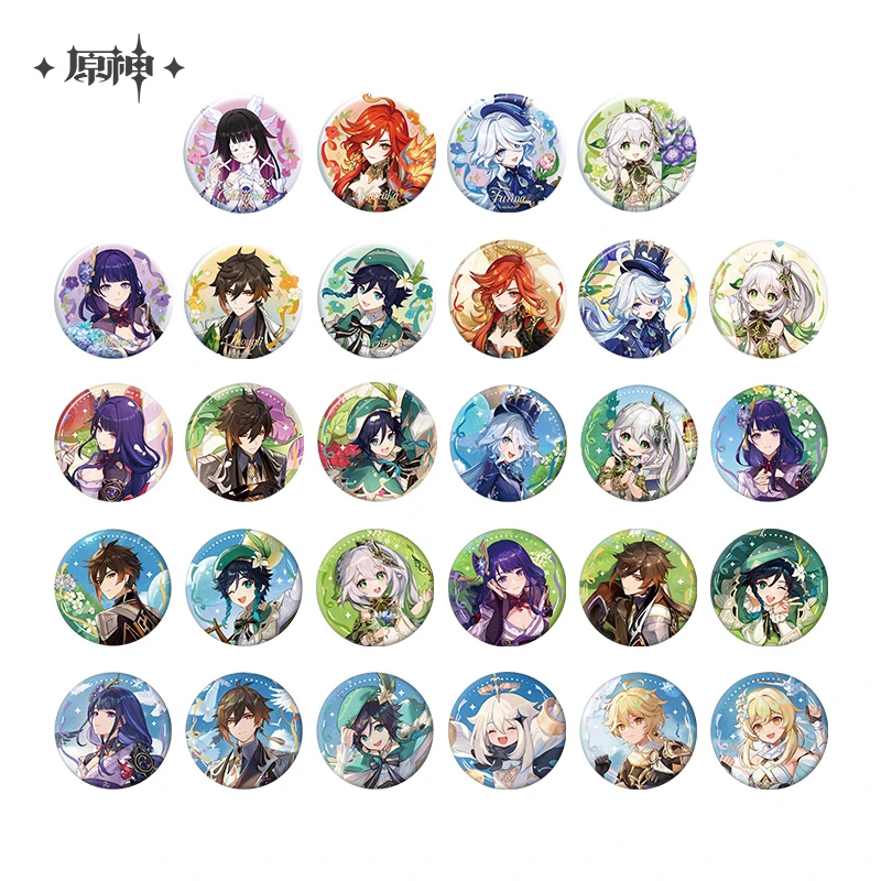 【原神官方】周年庆典系列徽章 Genshin