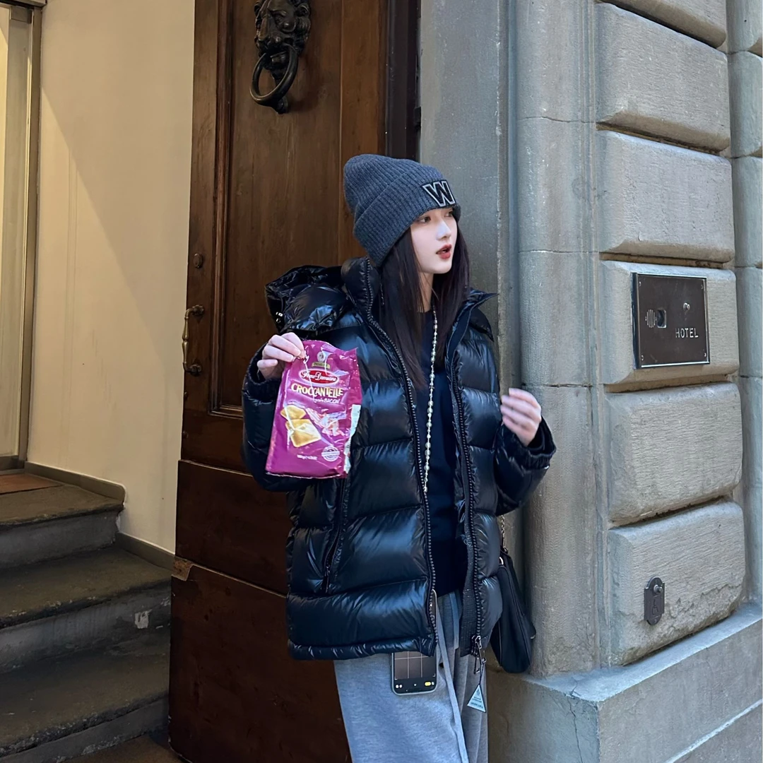 未使用 MONCLER 橙子专属 蒙口maire女款鹅绒羽绒服官方15650