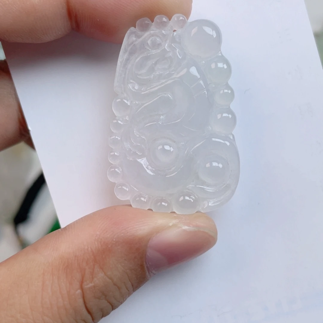 颈饰未镶嵌翡翠天然翡翠