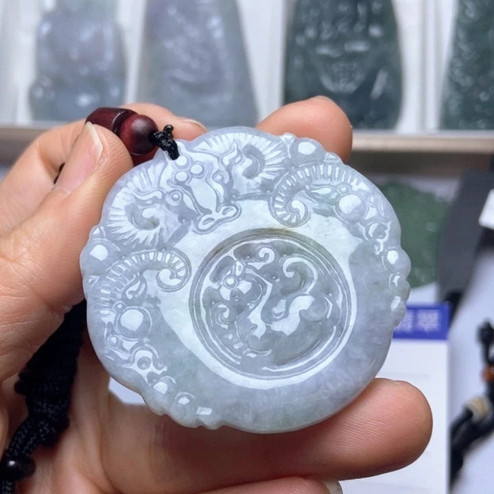 翡翠未镶嵌挂件翡翠