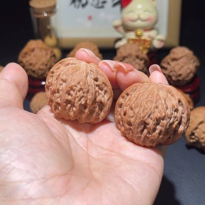 王***_吊坠文玩核桃38磨盘