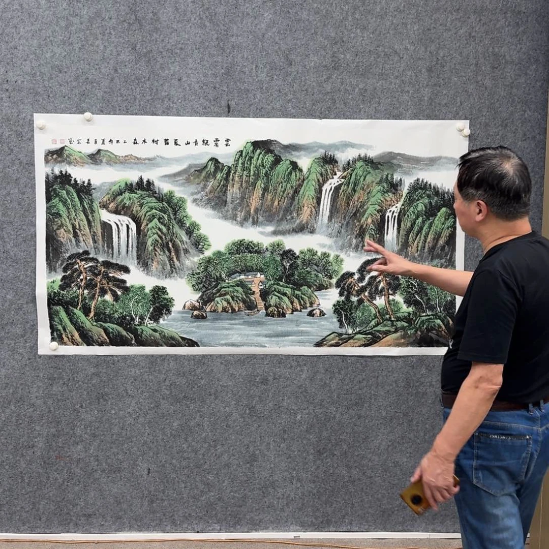 国画老师国画作品GCA