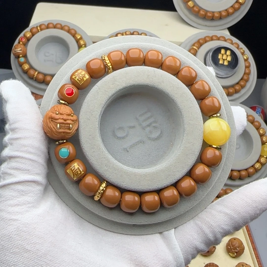 只***张吊坠猴头核桃全品老型猴头手串私人订制满贯捡漏