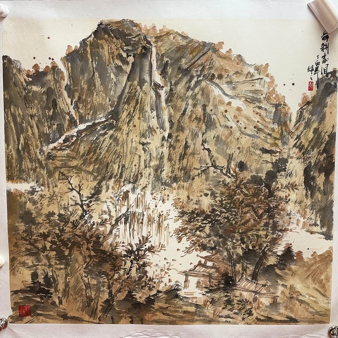 书法zpz老师亲笔手绘