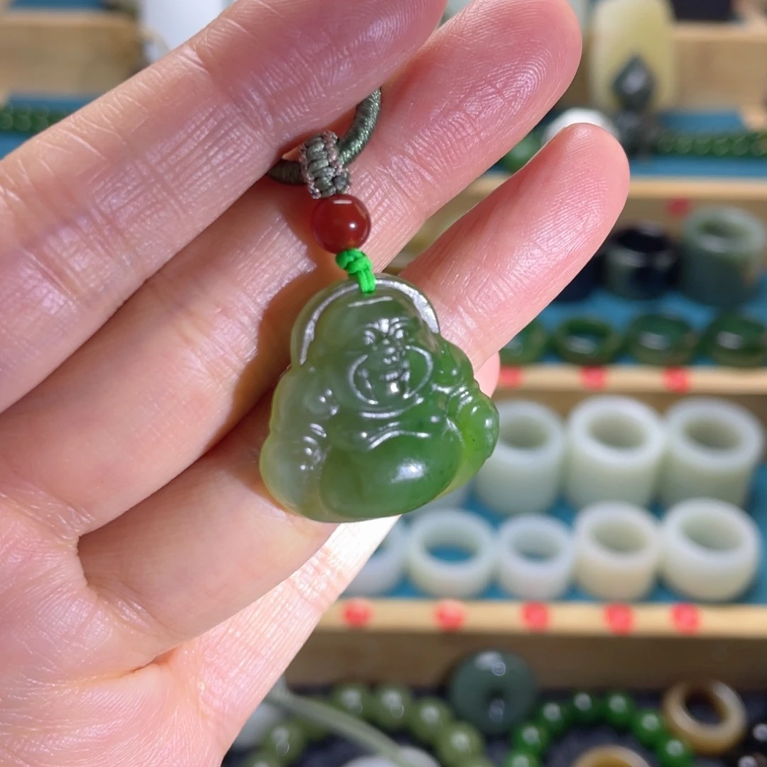 和田玉未镶嵌戒指