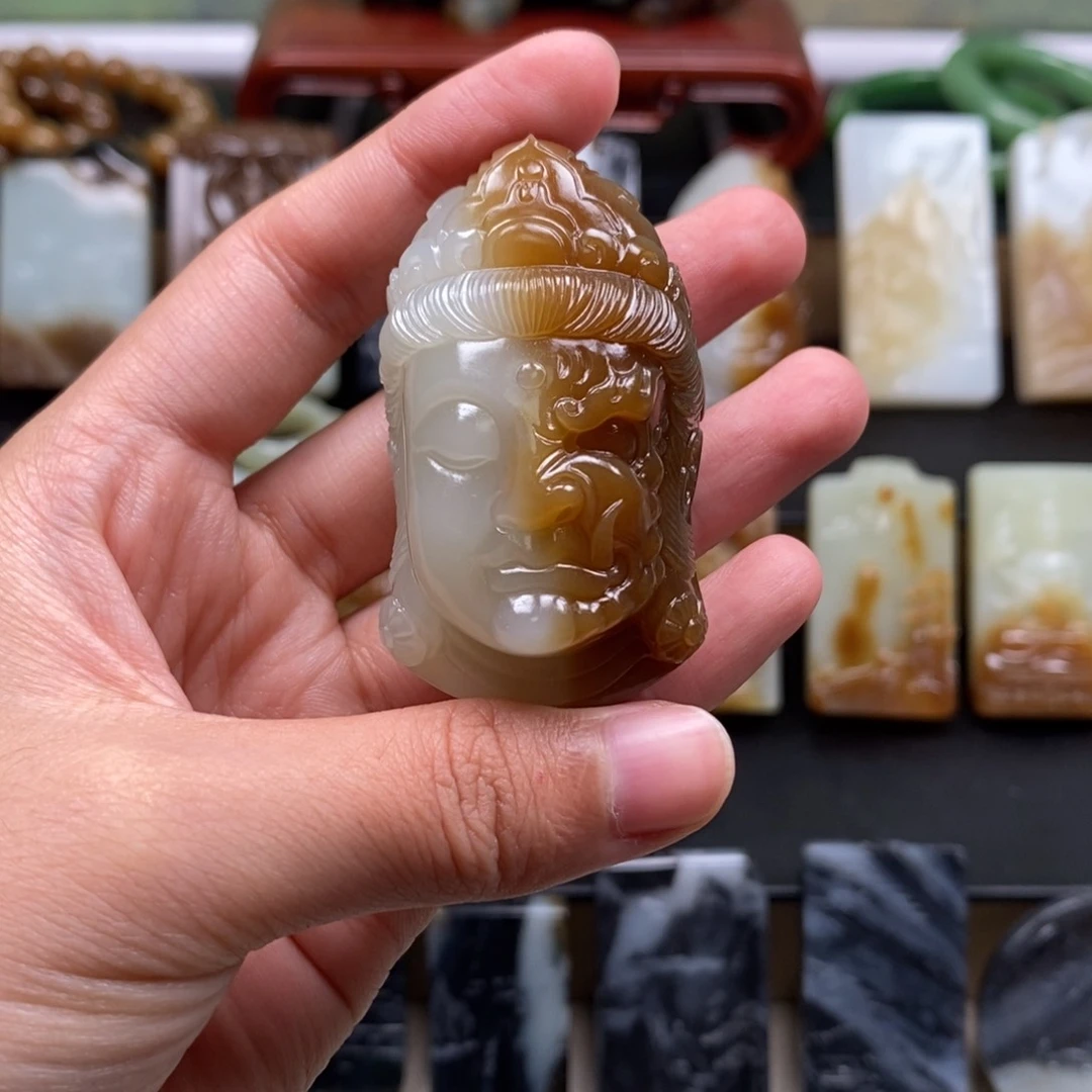 未镶嵌和田玉挂件
