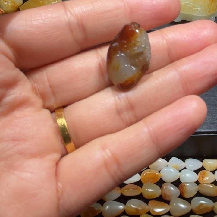 和田玉吊坠(不含链)未镶嵌繁*