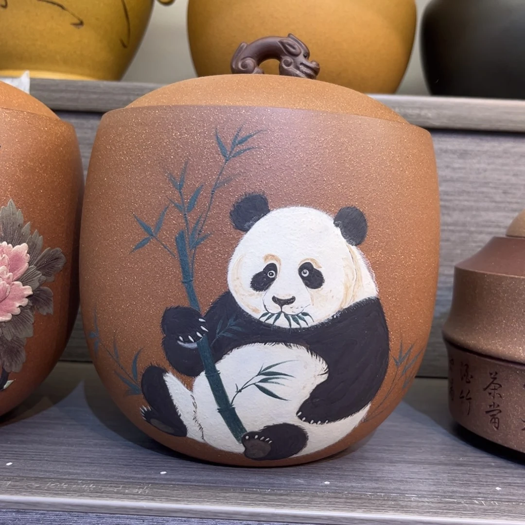 紫砂茶叶罐独***雪精品紫砂茶叶罐福利专场