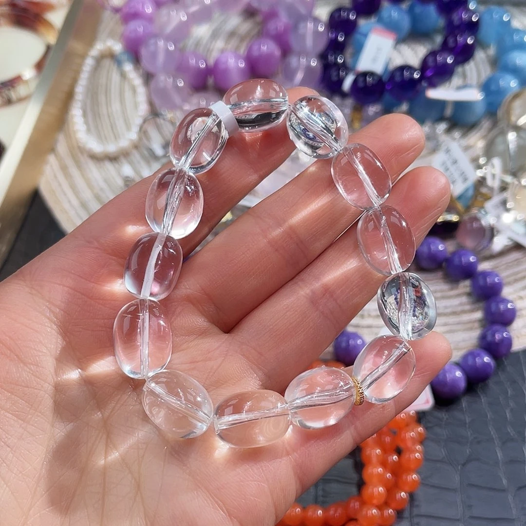 水晶手链未镶嵌白水晶