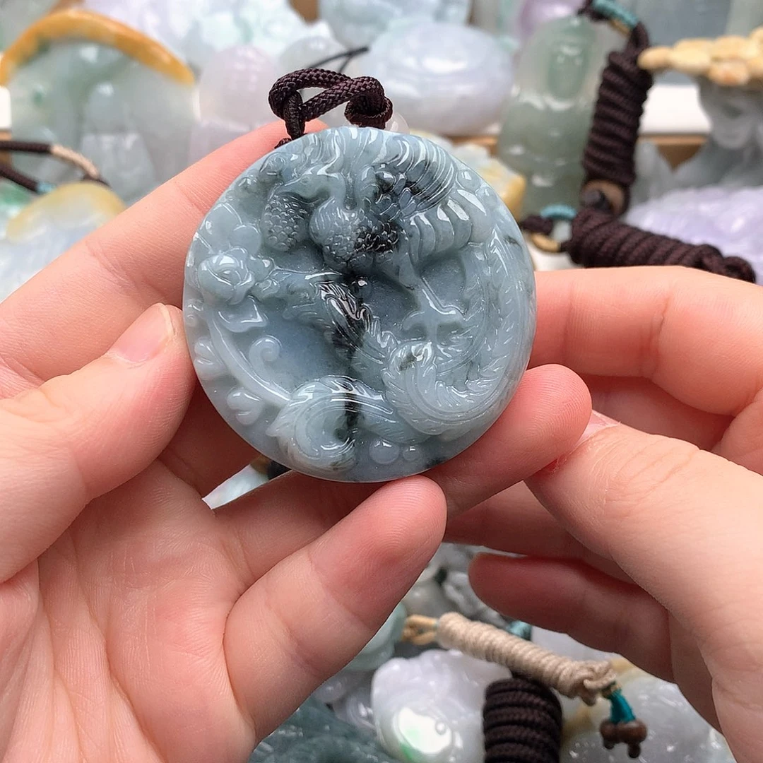 吊坠(不含链)未镶嵌翡翠