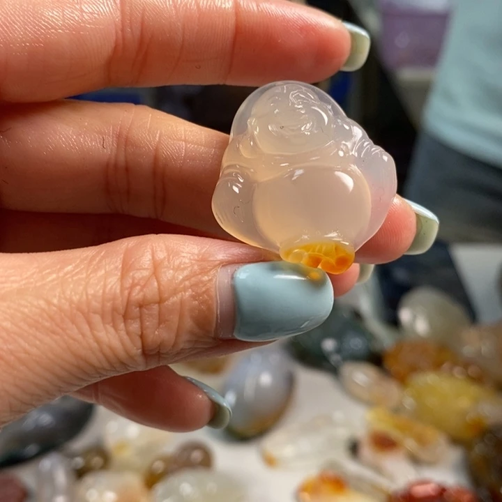 玛瑙/玉髓未镶嵌吊坠(不含链)