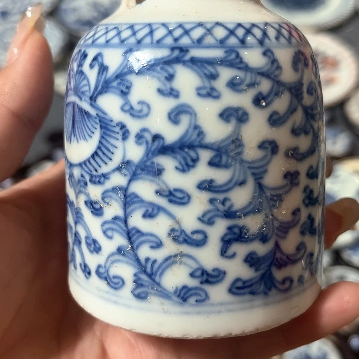 瓷片瓷片茶托喝茶非常不错
