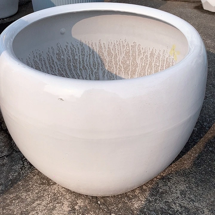 花盆陶瓷的制作材料特大号微瑕