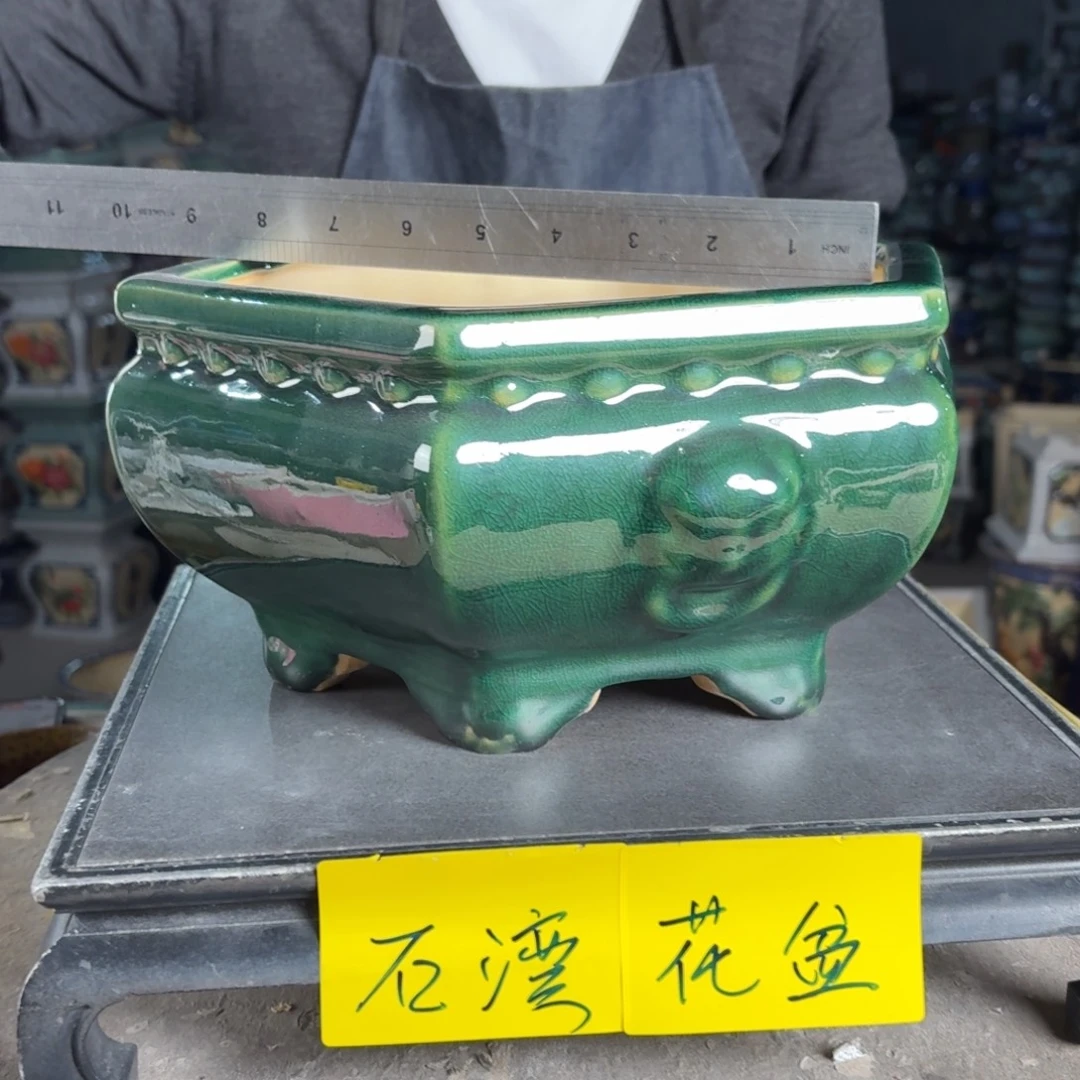 一风堂石湾花盆 内21*11