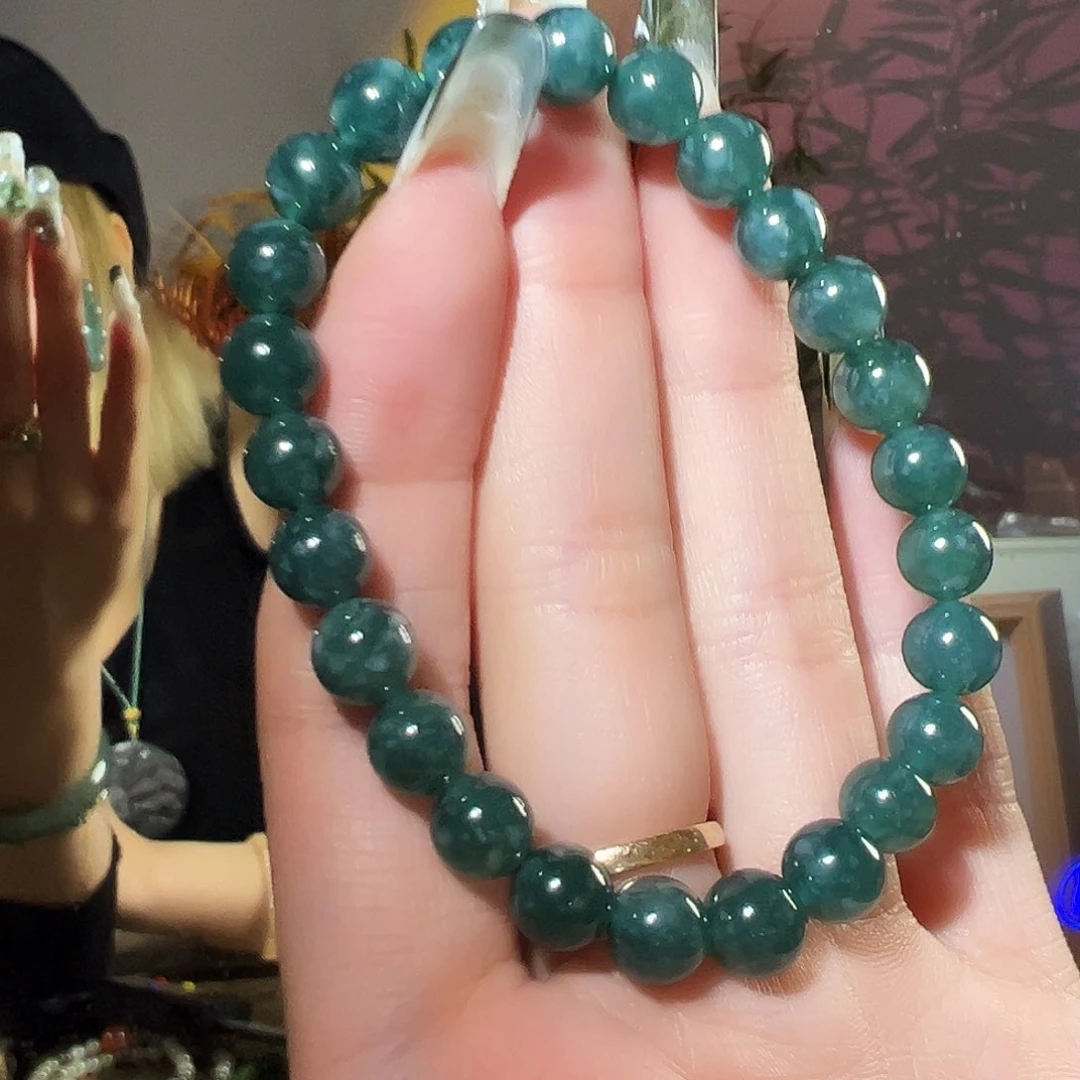 翡翠手串未镶嵌?****菇啊啊啊啊啊