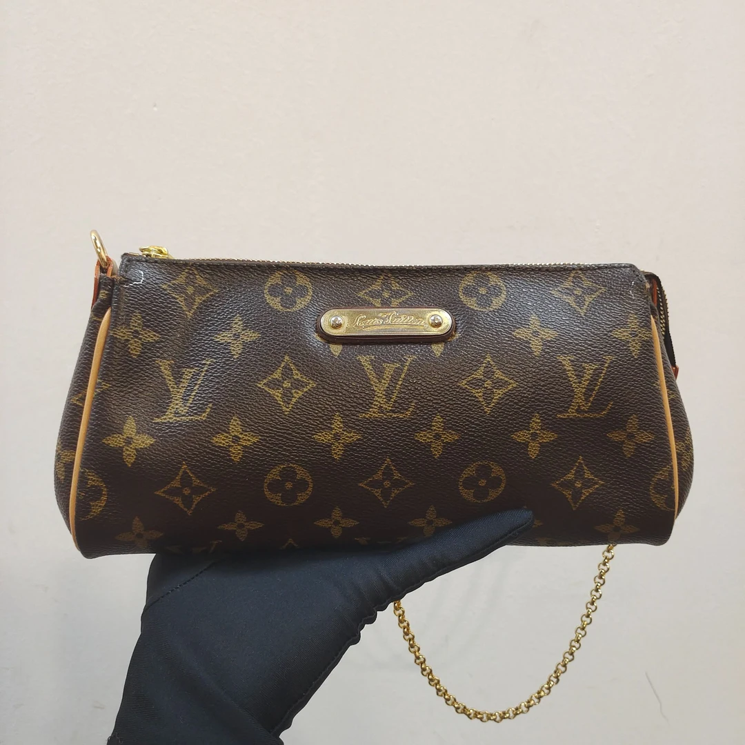 99新 LouisVuitton/路易威登 90新  经典老花伊娃包