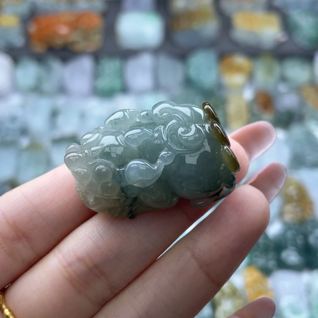 颈饰未镶嵌翡翠貔貅28