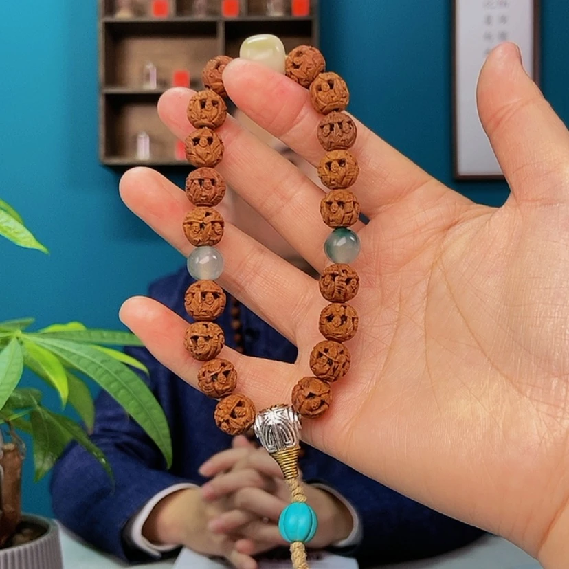 【闪购商品】橄榄核手串/手链1.1凤眼细密6666666666666