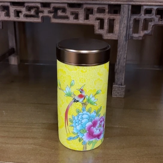 瓷片茶叶罐密封罐