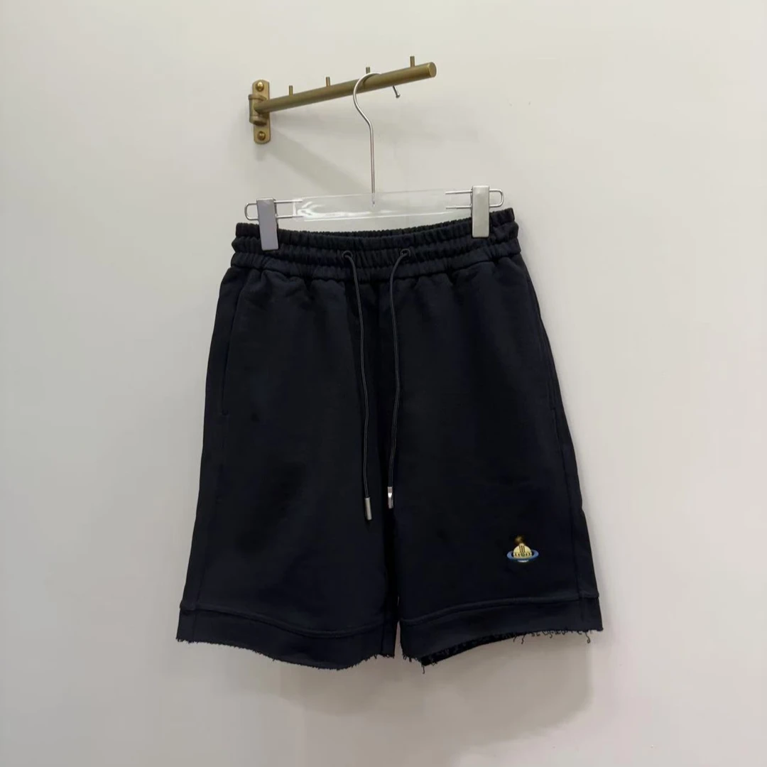 纯棉【海王星刺绣短裤】，男女同款D28126