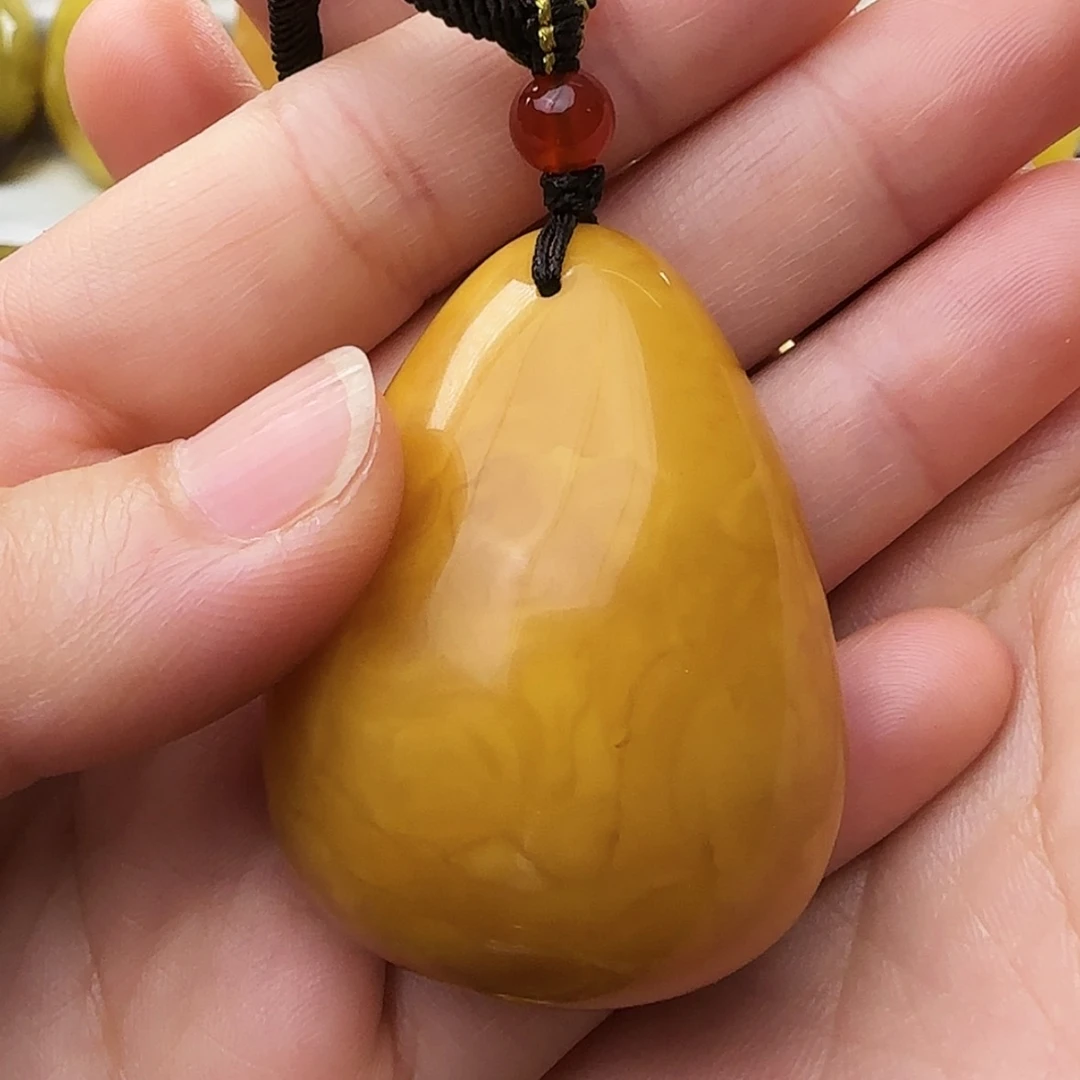 【闪购商品】琥珀颈饰未镶嵌吊坠