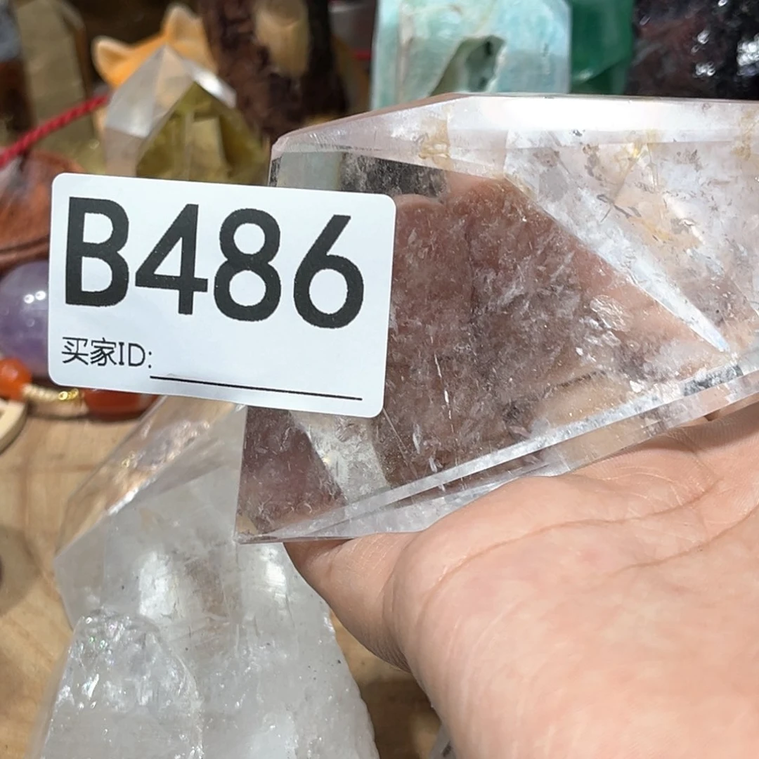 未镶嵌珠宝半成品水晶静*多样性发其一微瑕