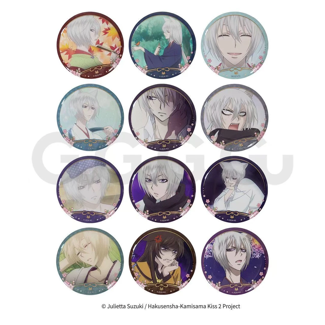 【次元】元气少女缘结神 奈奈生巴卫场面写 马口铁徽章吧唧