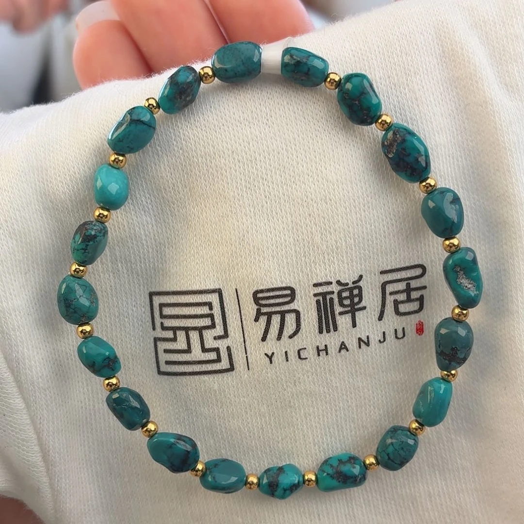 绿松石未镶嵌配饰6mm