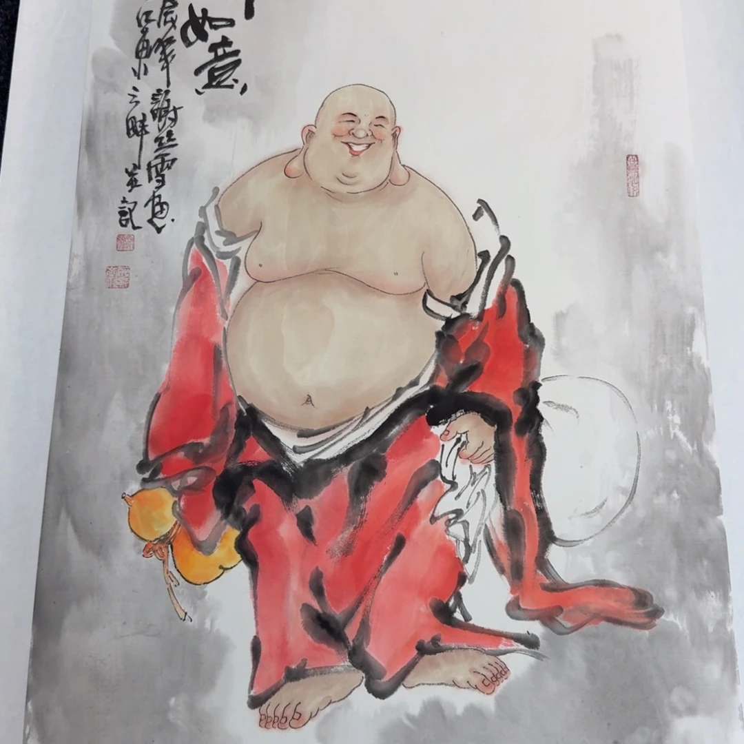 国画纯手绘山水花鸟纯手绘作品