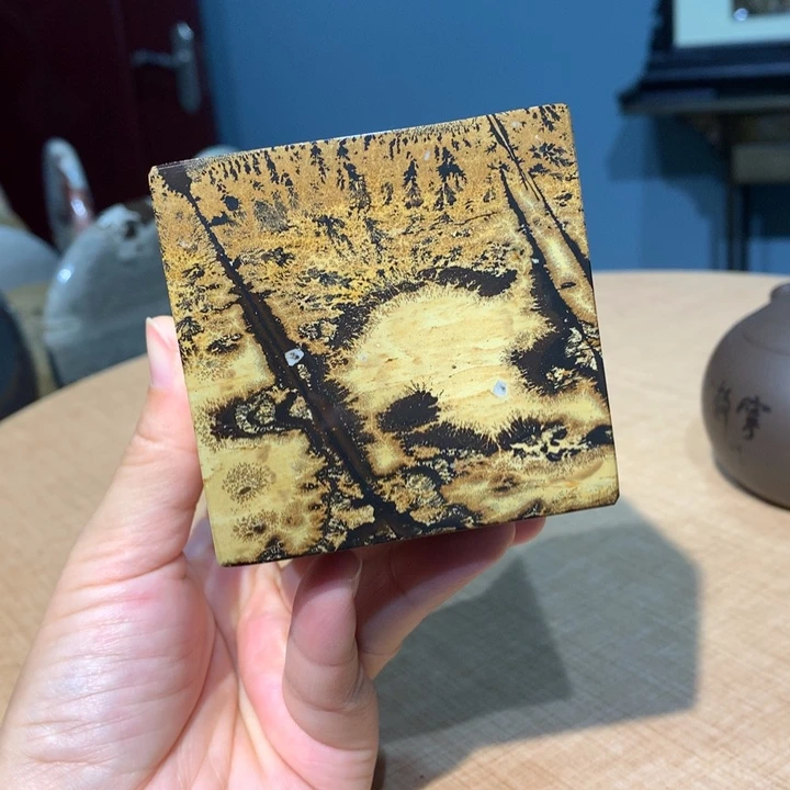 ，广西国画石摆件，收藏观赏