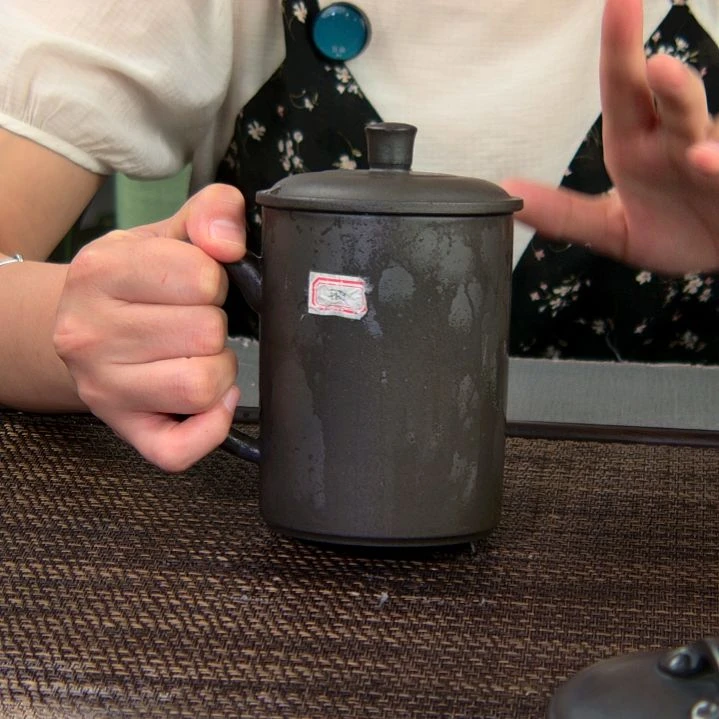 茶杯紫砂高货放漏