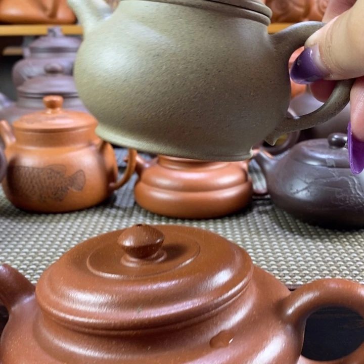 成***仔紫砂茶壶原矿紫砂壶系列产品xc