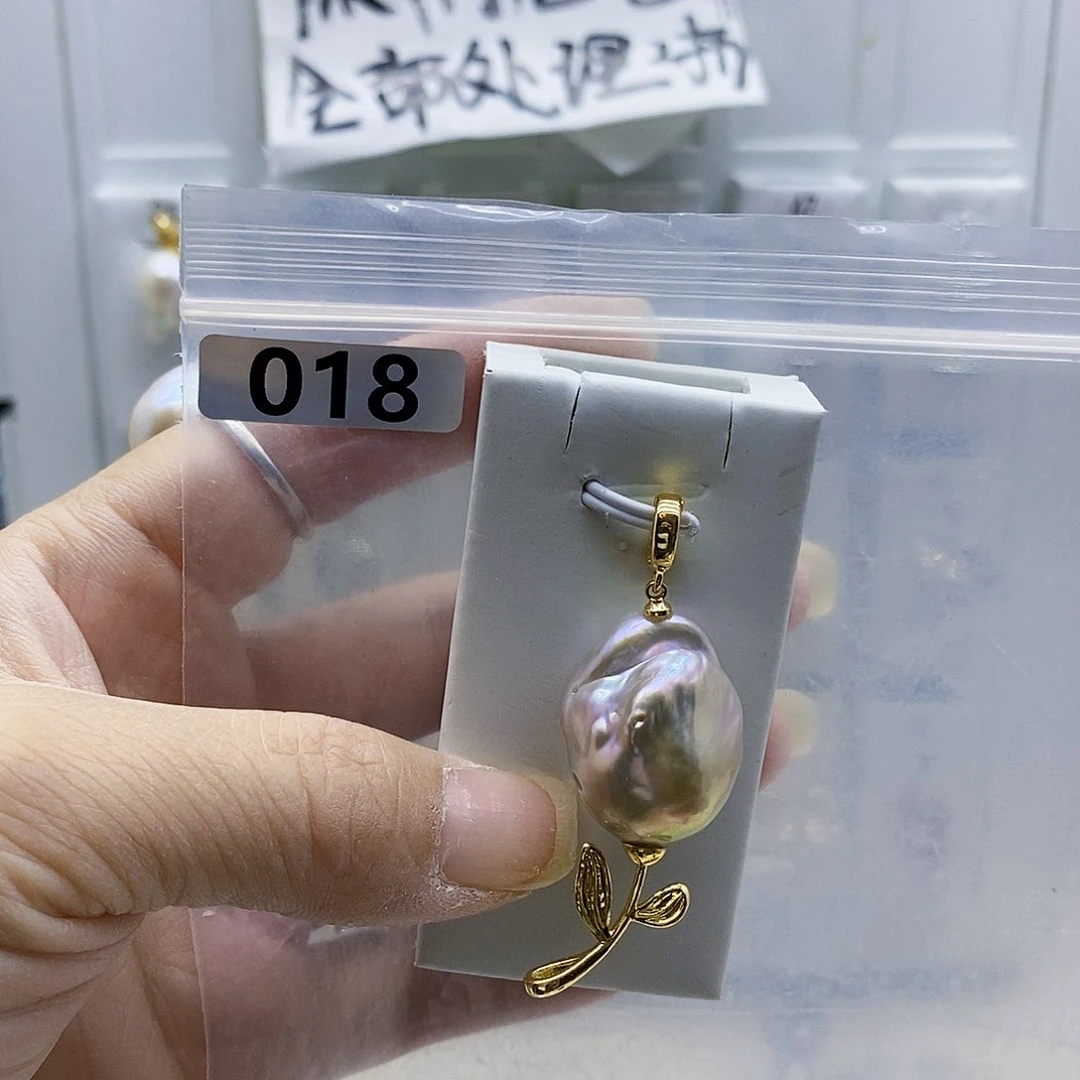 颈饰合金淡水珍珠