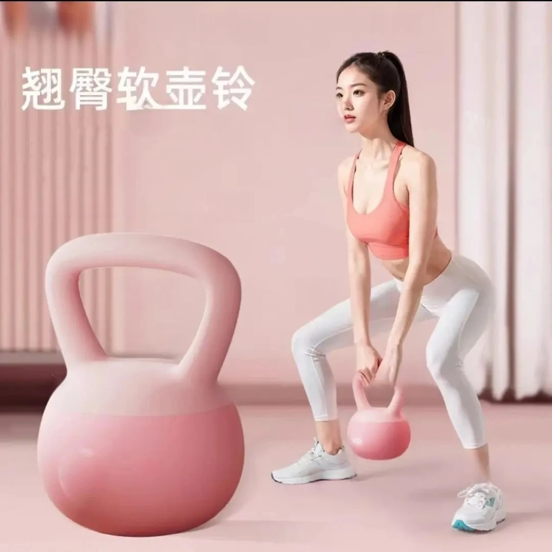 软壶铃女士哑铃健身器家用男士运动塑形深蹲翘臀力量训练女性塑形