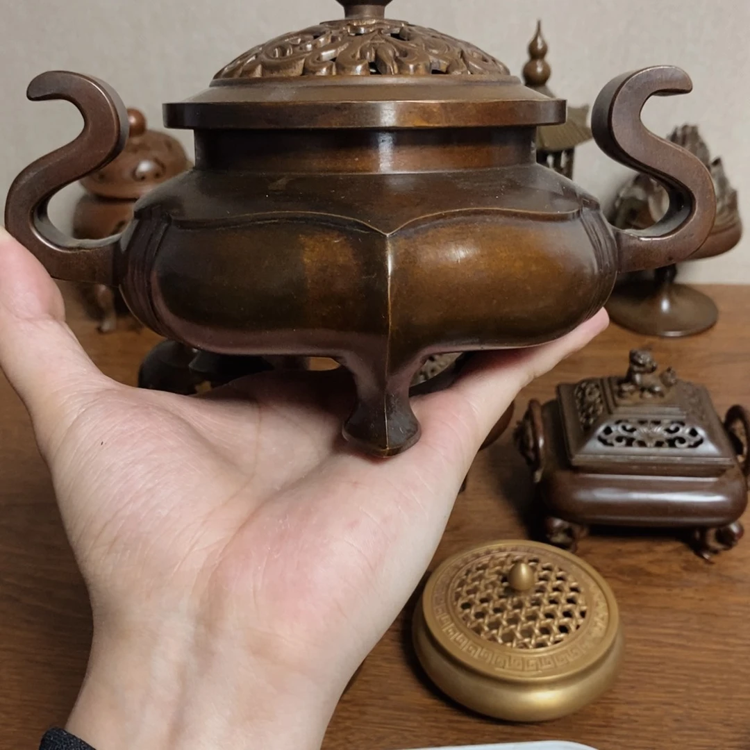 铜盛世铜炉铜器香炉工艺品