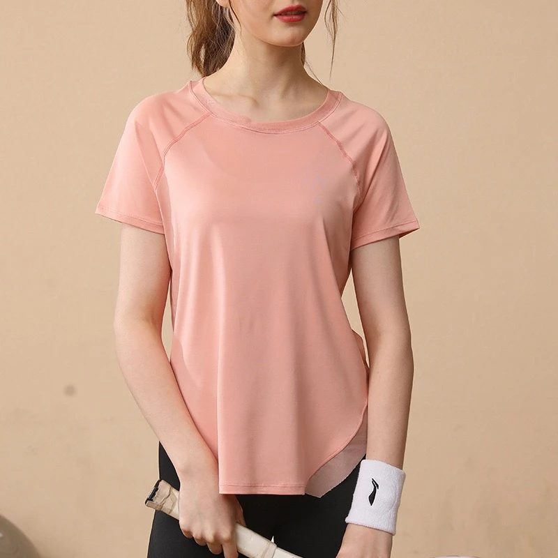 大码宽松瑜伽服运动短袖速干透气23101
