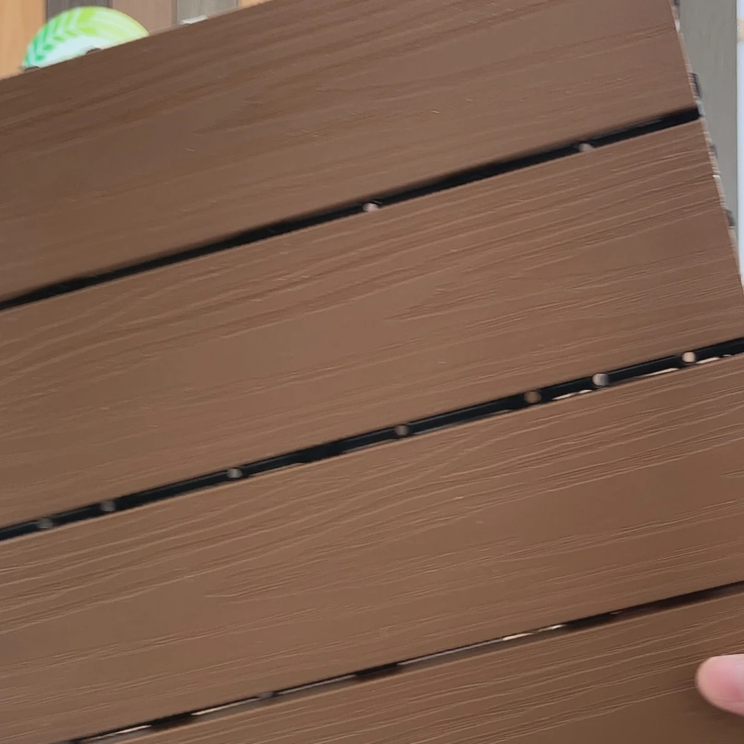 S***z二代拼接地板柚木色25平