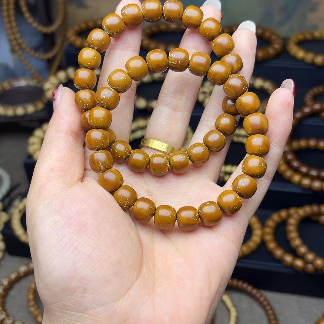 紫金鼠手串10尺寸实心黄金甲（任选