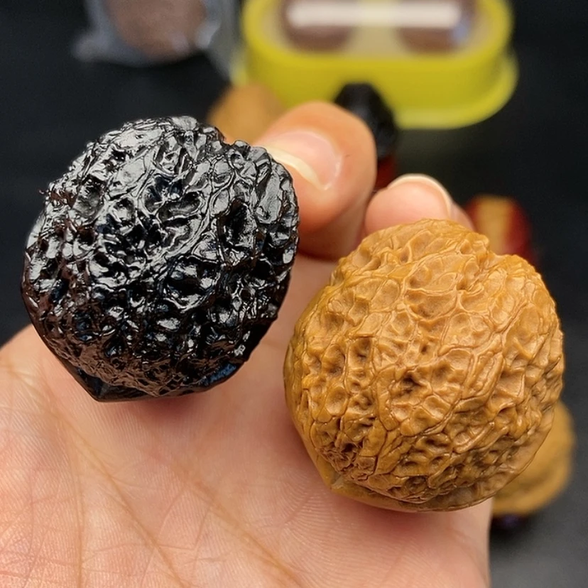 【闪购商品】把件文玩核桃38尺方尊元宝