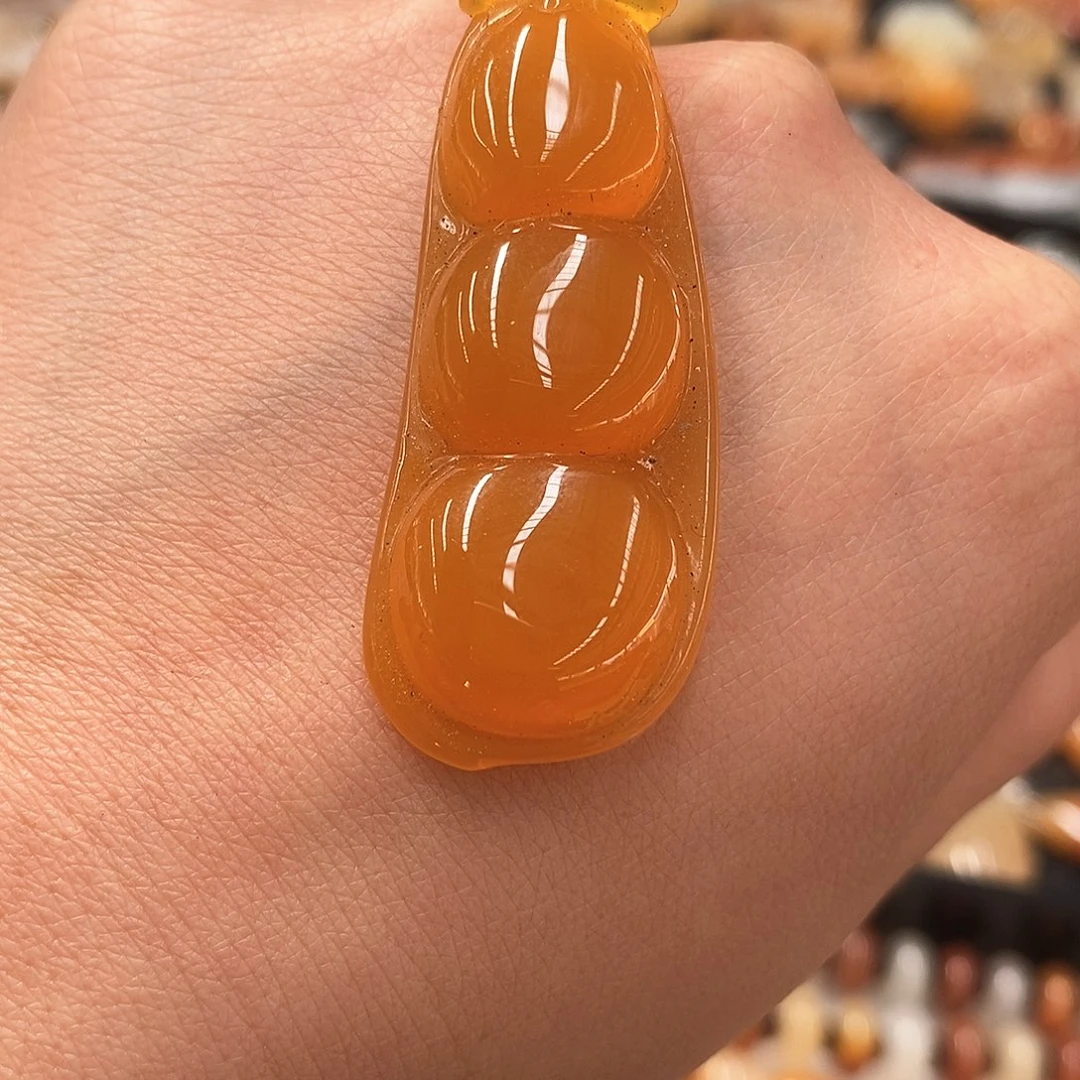 石英质玉（黄龙玉）黄龙玉未镶嵌